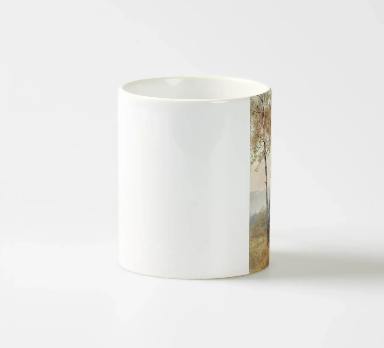 Autumn Tree Boho Painting tazza in ceramica da apoloprints
