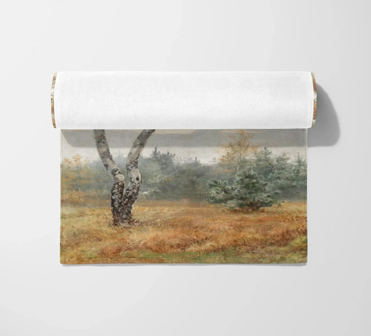 Autumn Tree Boho Painting telo mare da apoloprints