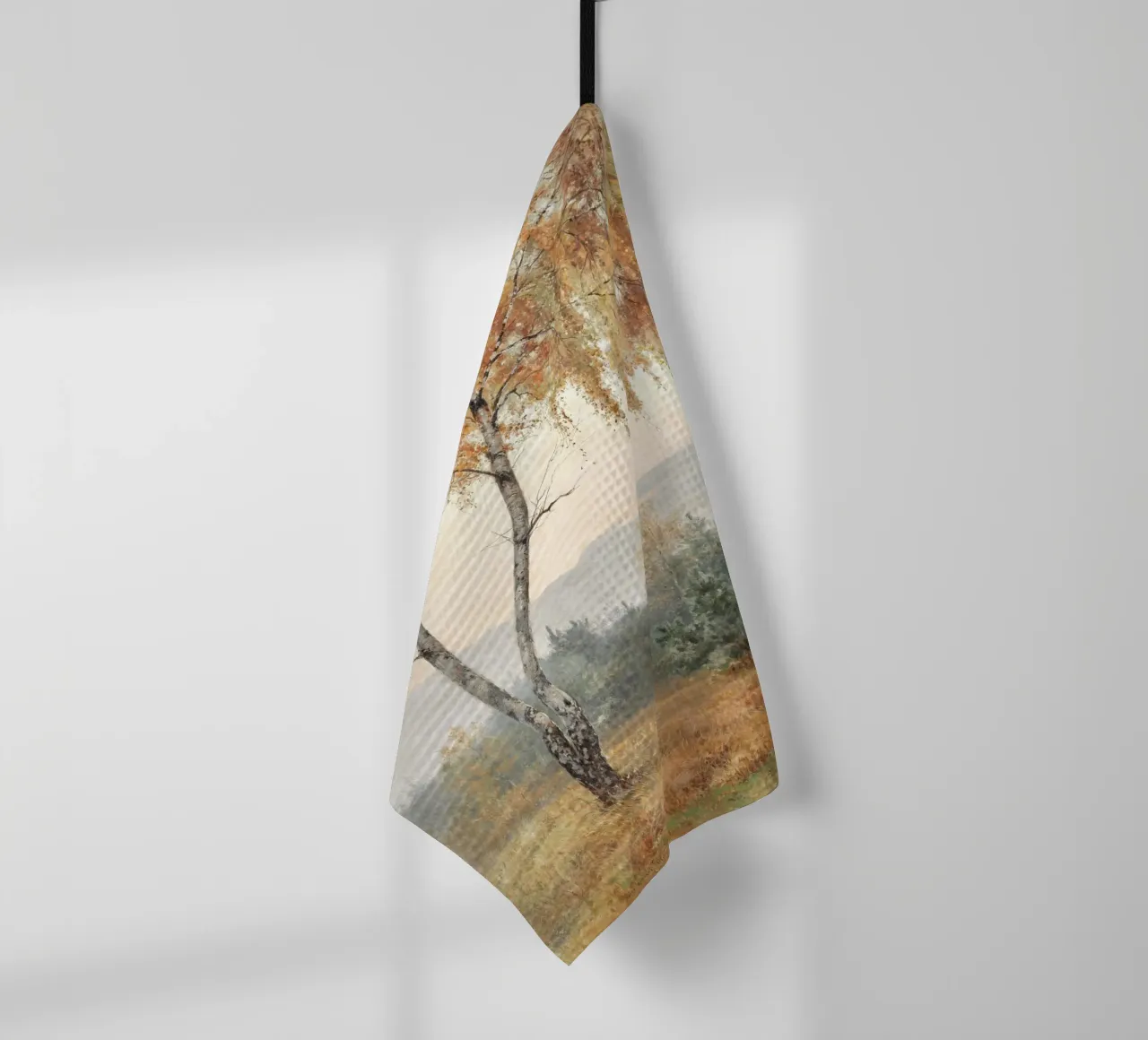 Autumn Tree Boho Painting canovaccio da cucina da apoloprints