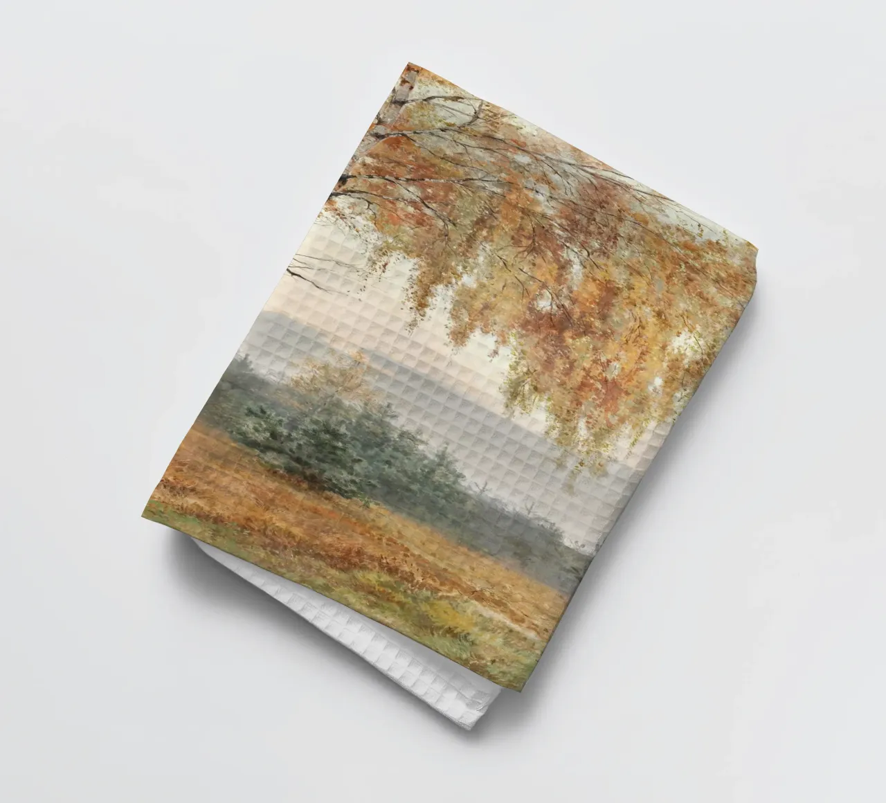 Autumn Tree Boho Painting canovaccio da cucina da apoloprints