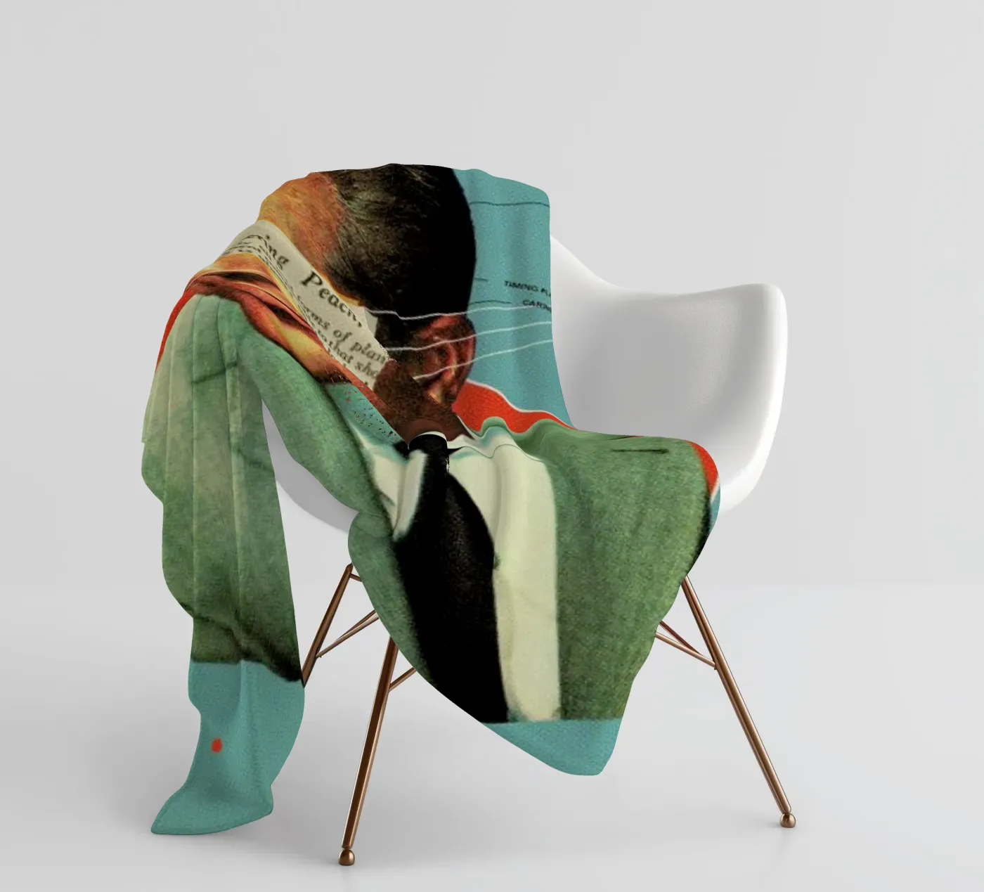 Do fleecedeken van Frank Moth