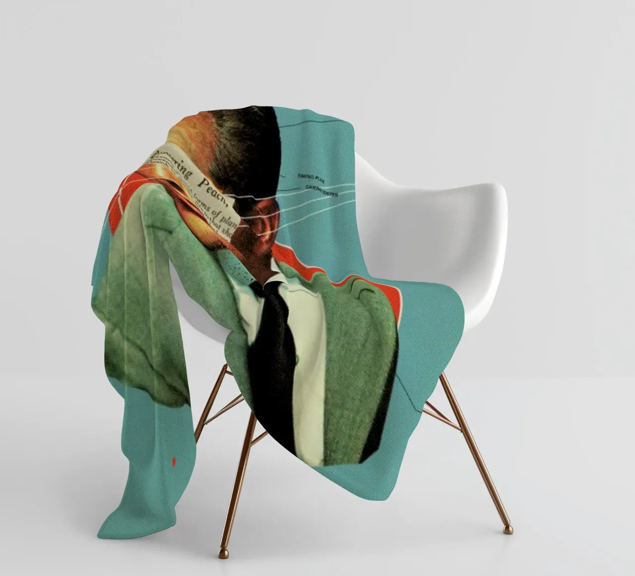 Do fleecedeken van Frank Moth