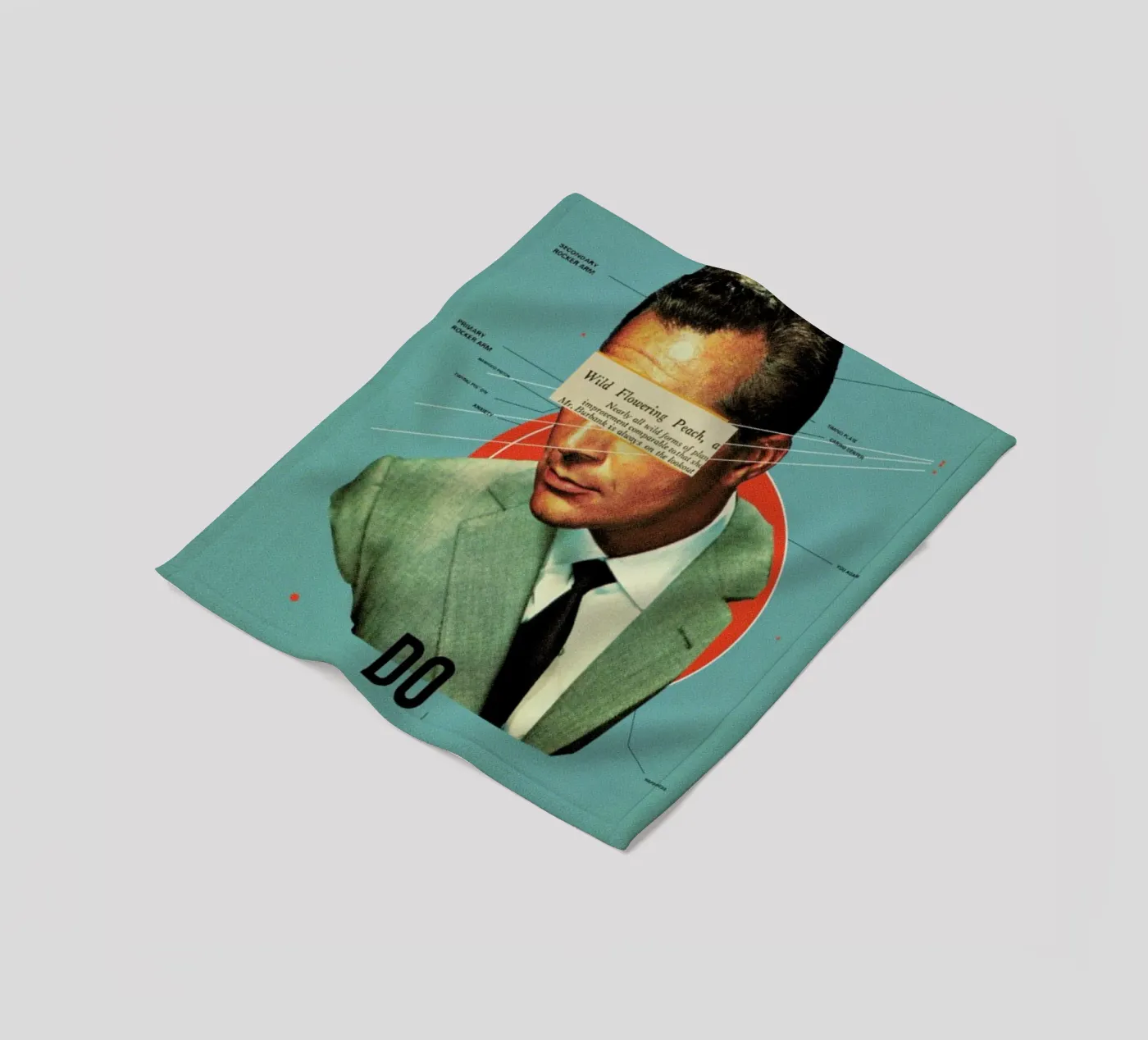 Do fleece blanket by Frank Moth