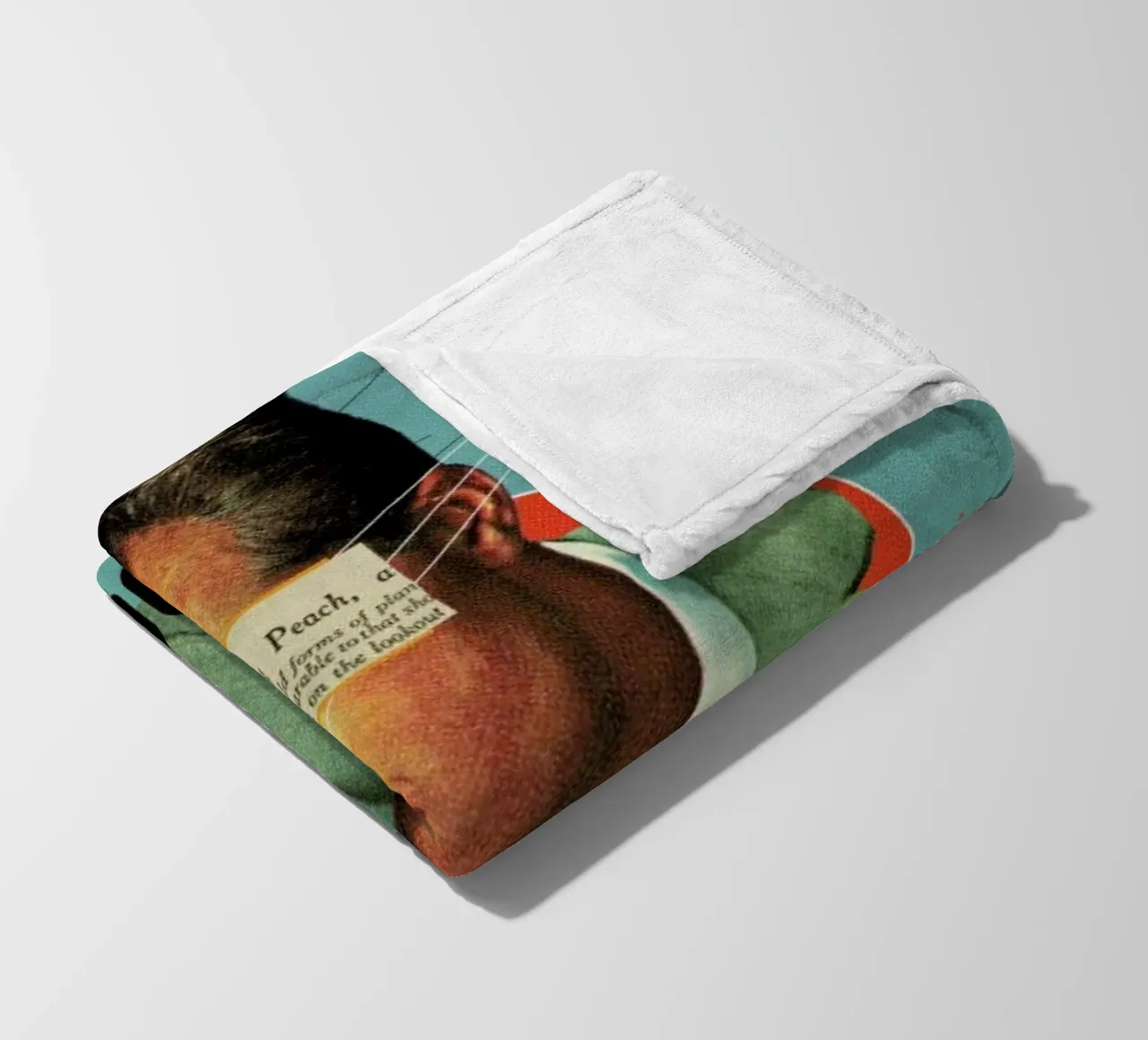 Do fleecedeken van Frank Moth