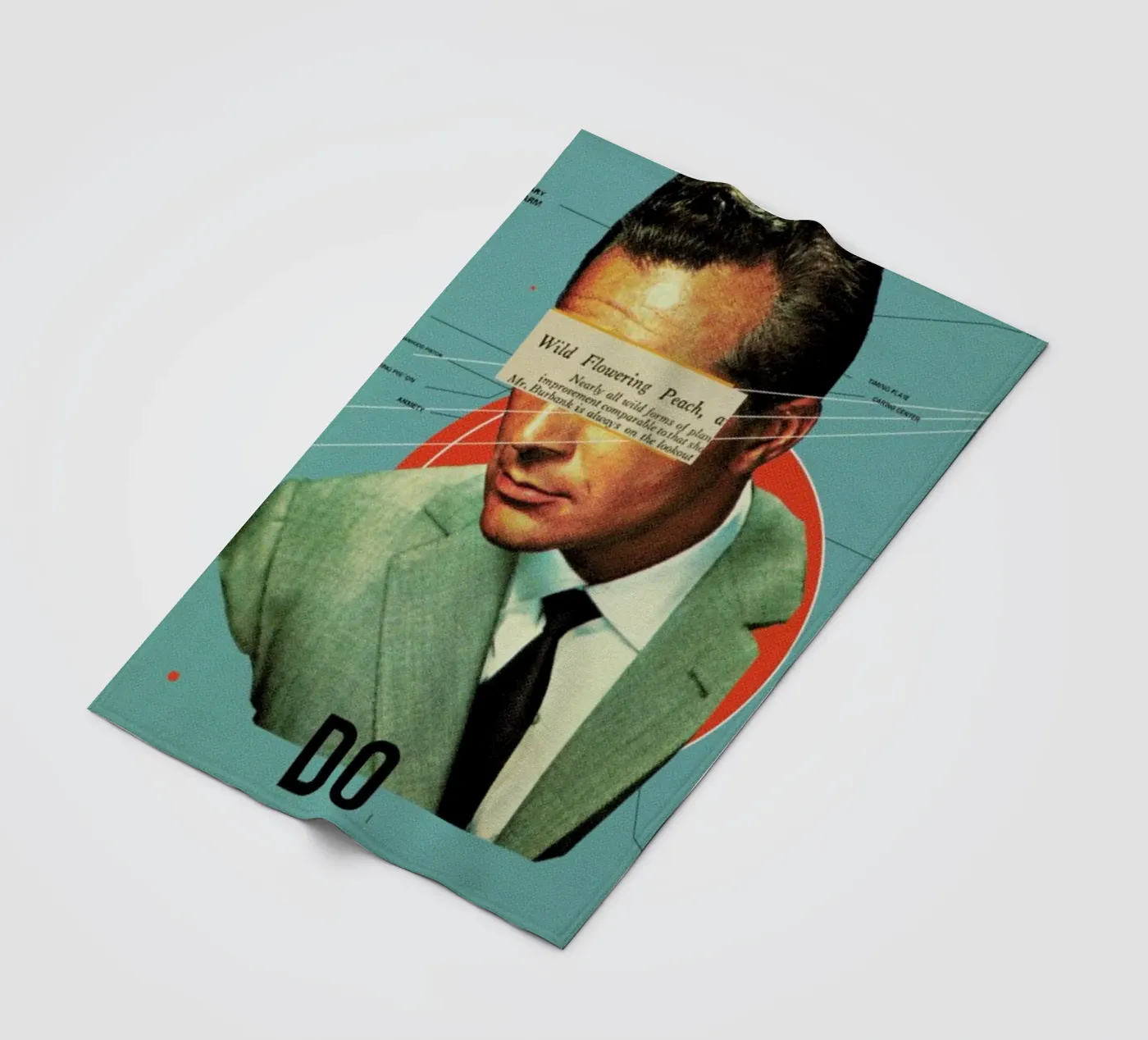 Do fleece blanket by Frank Moth