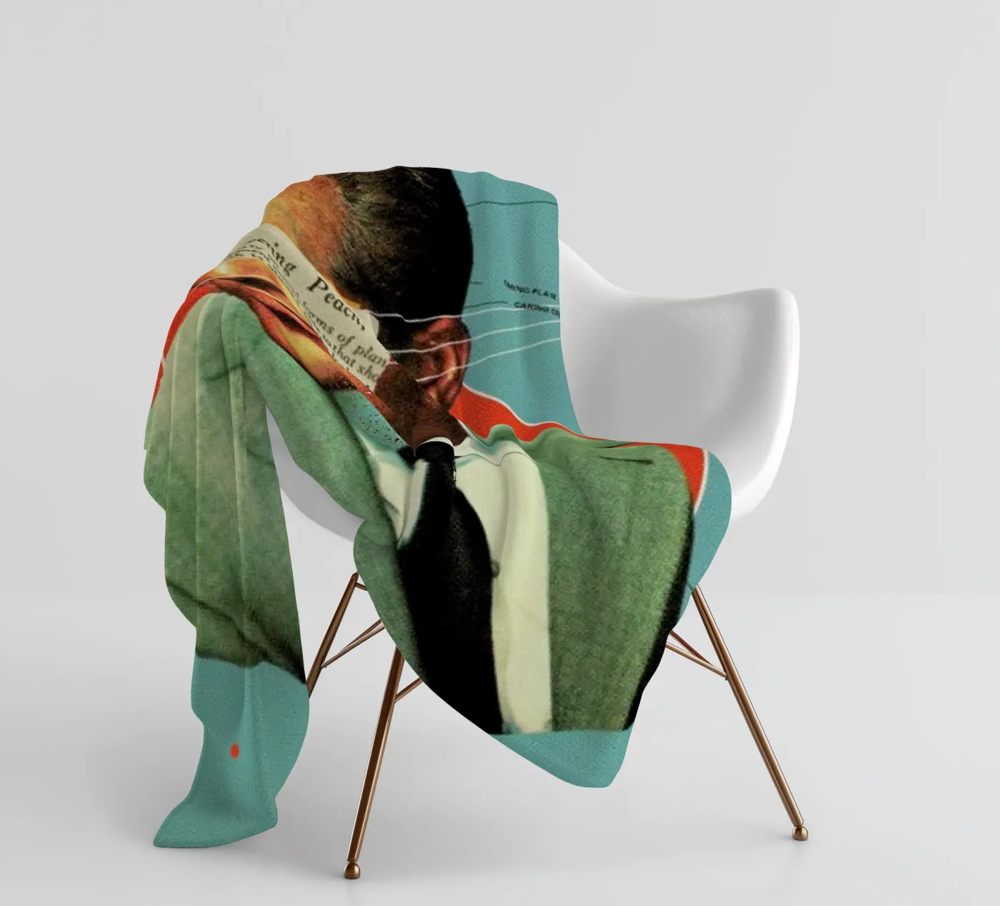 Do fleece blanket by Frank Moth