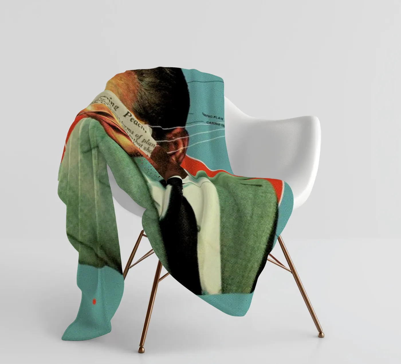 Do fleecedeken van Frank Moth