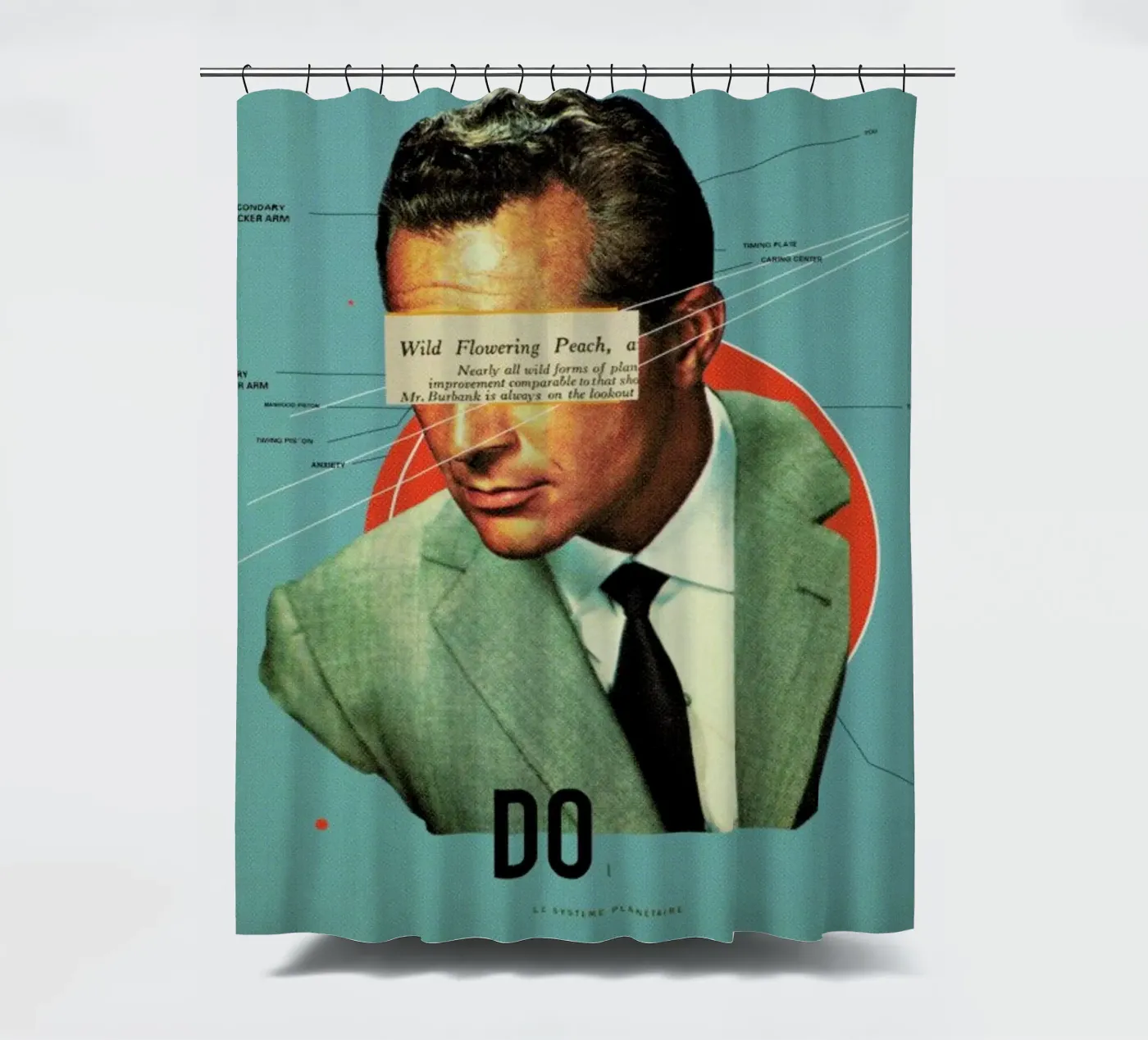 Do shower curtain by Frank Moth