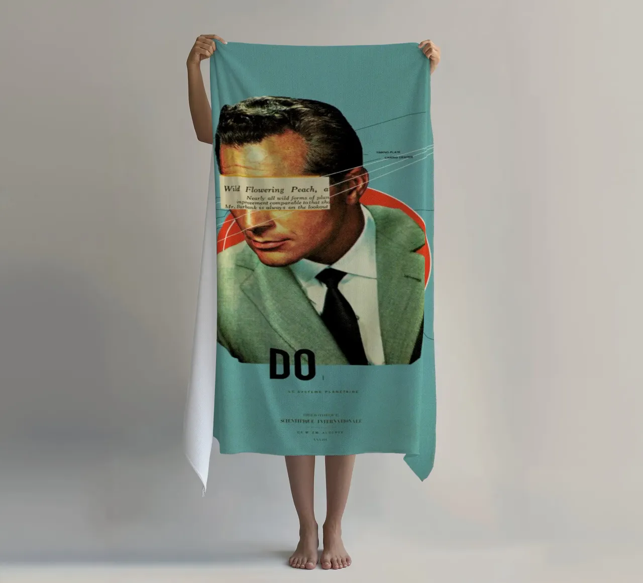 Do beach towel by Frank Moth