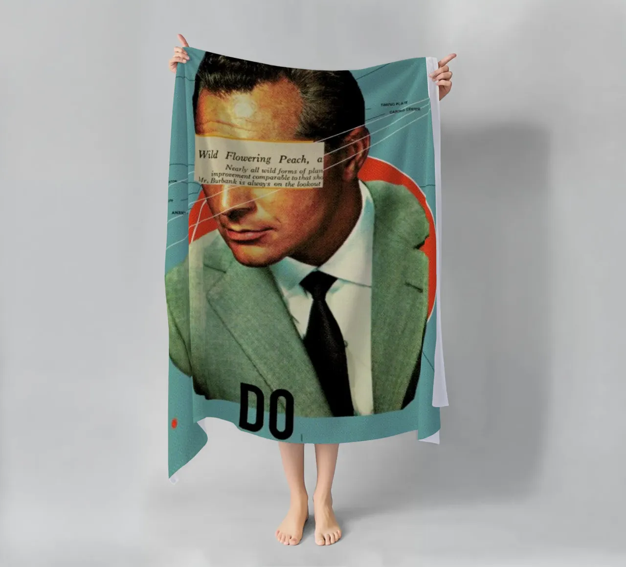 Do beach towel by Frank Moth
