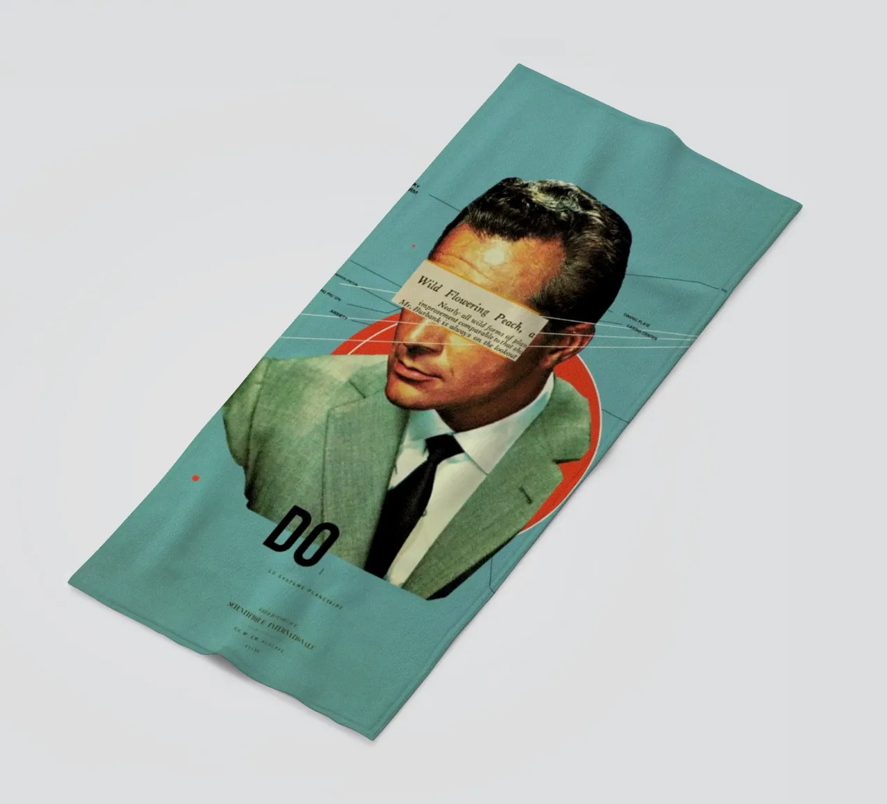 Do beach towel by Frank Moth