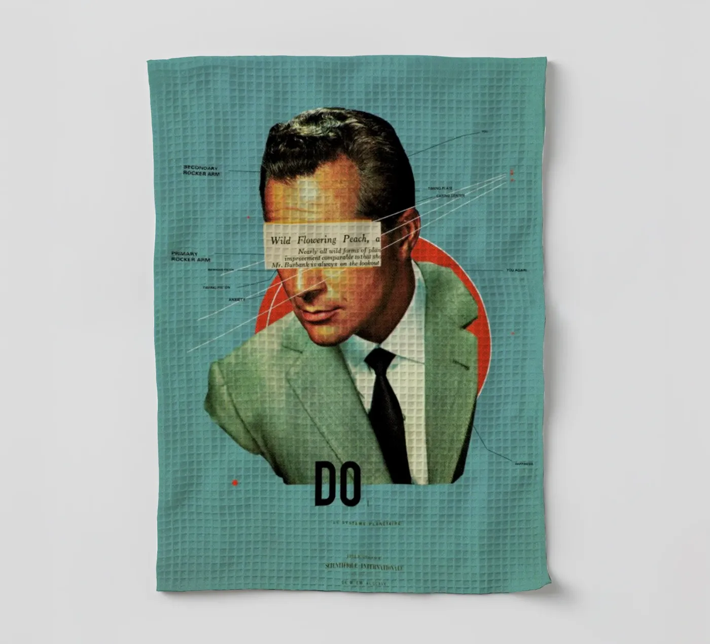 Do tea towel by Frank Moth