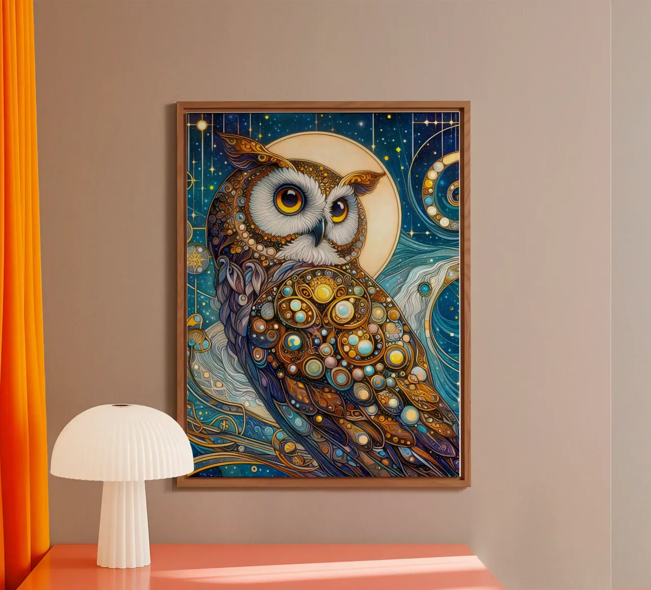 Owl forex plate by Art-Nouveau-Dsg