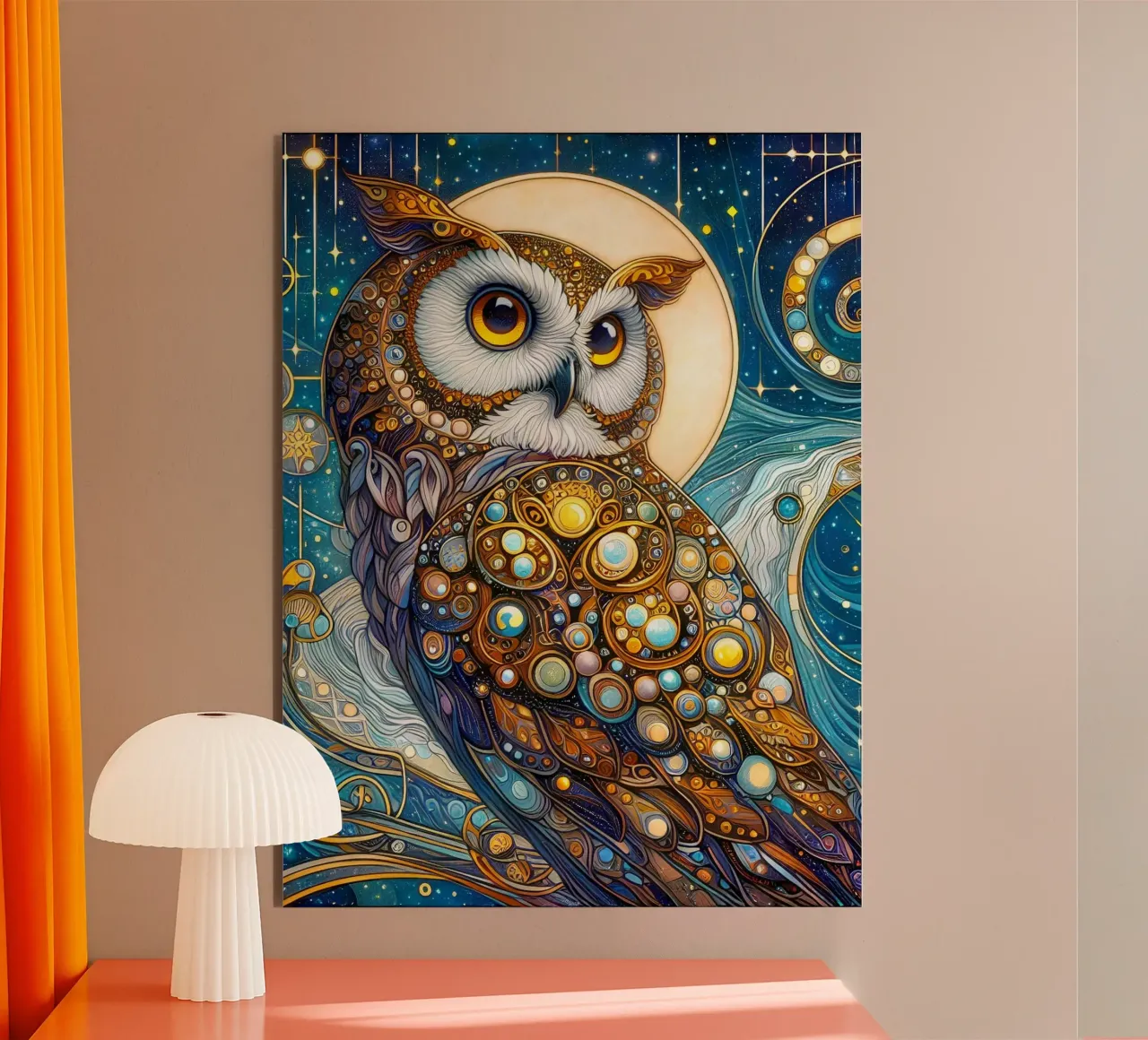 Owl forex plate by Art-Nouveau-Dsg