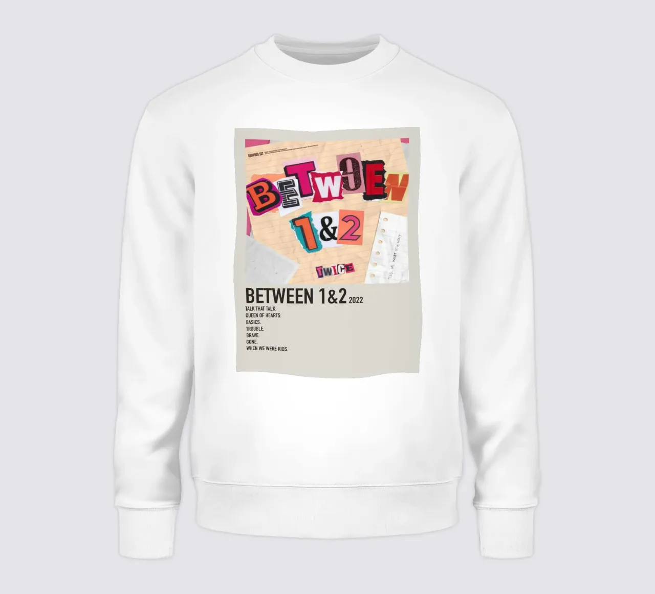 BETWEEN 1&2 2022 TWICE sudadera de SoundStudio