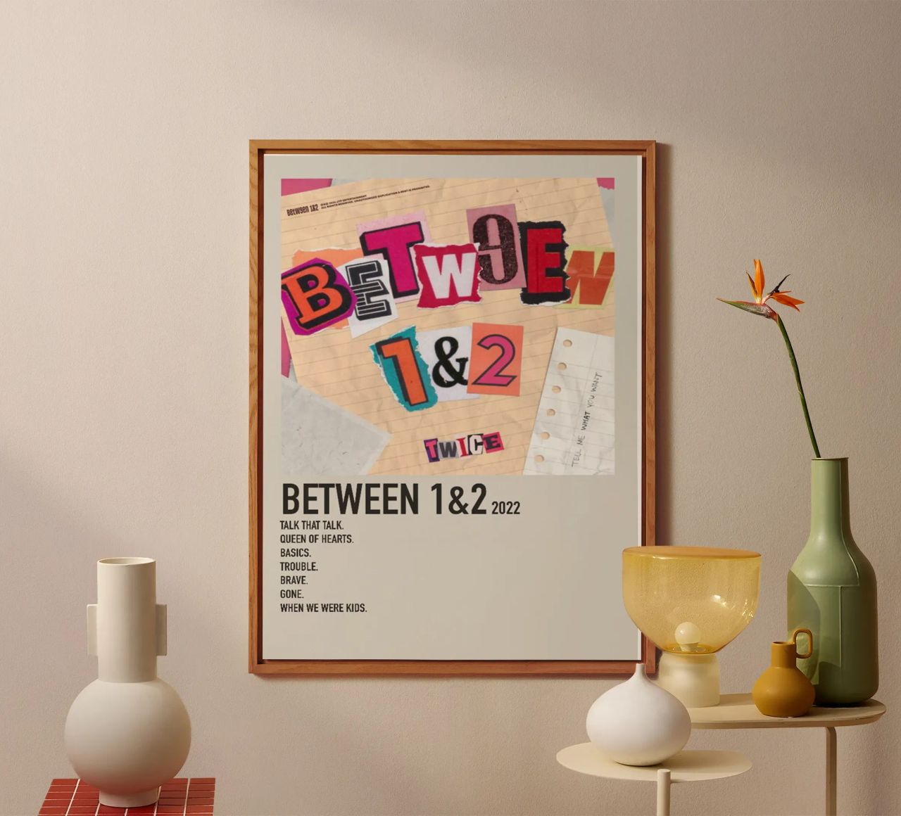 BETWEEN 1&2 2022 TWICE alluminio dibond da SoundStudio