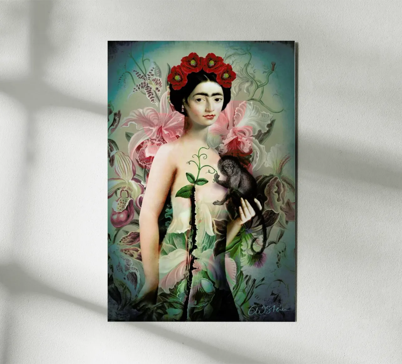 Frida alluminio dibond da Catrin Welz-Stein
