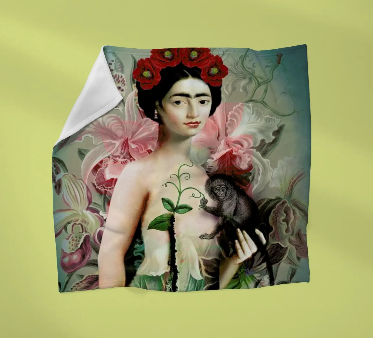 Frida Fleecedecke von Catrin Welz-Stein