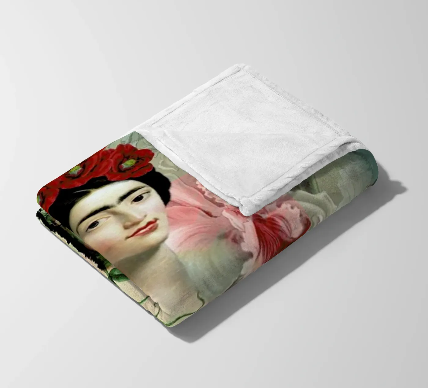 Frida fleece blanket by Catrin Welz-Stein
