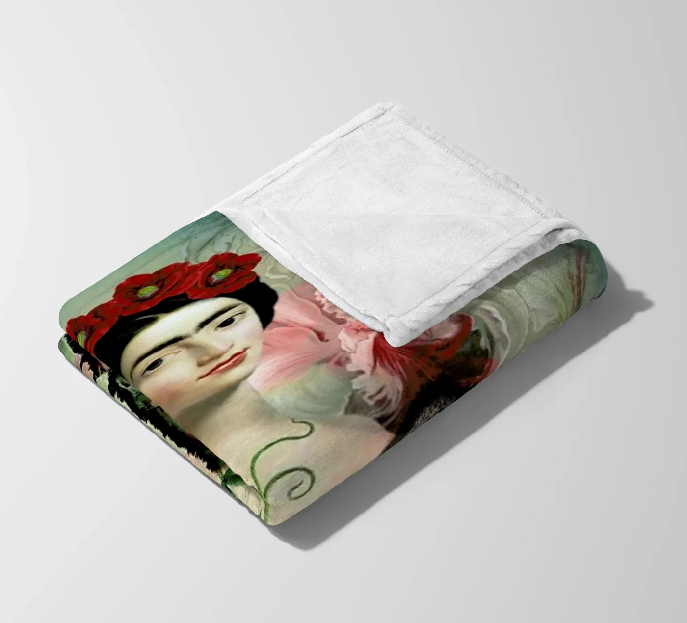 Frida fleece blanket by Catrin Welz-Stein
