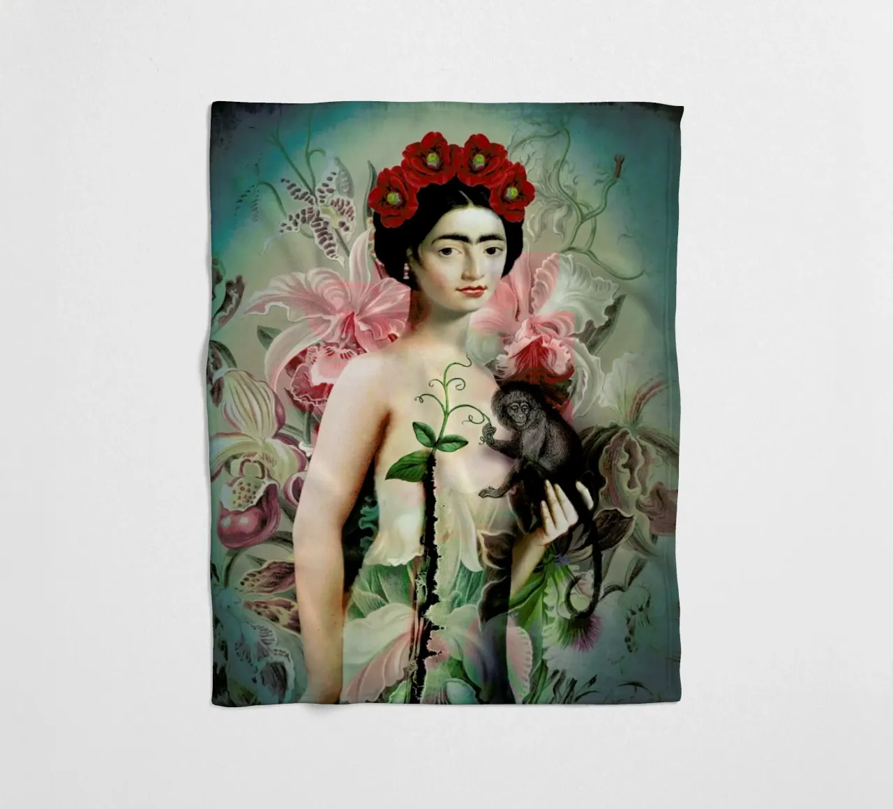 Frida Fleecedecke von Catrin Welz-Stein