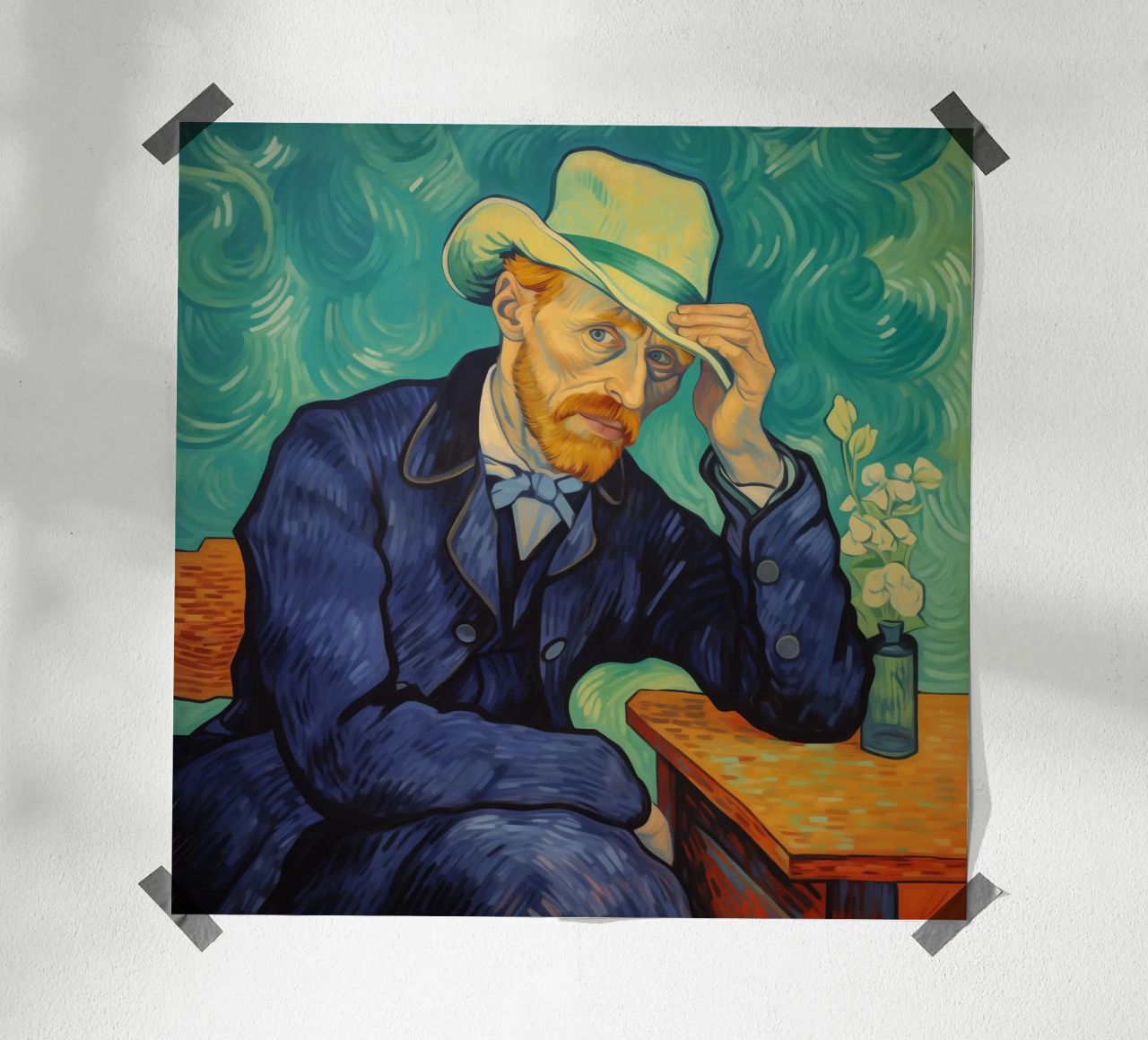Vincent's Hut poster by Carinaprint