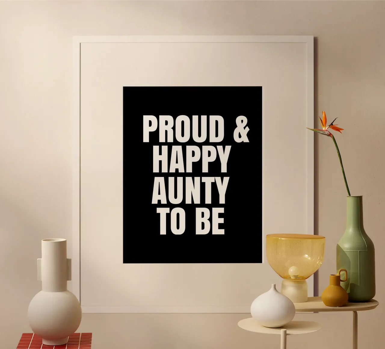 Proud and happy aunty to be poster da happieeagle