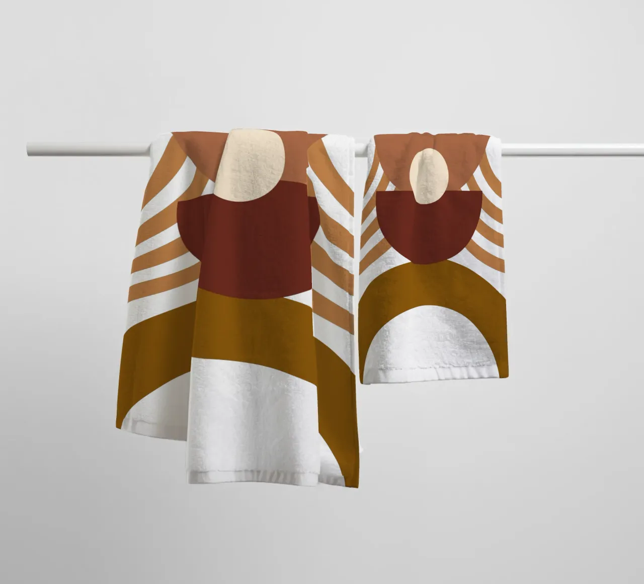 Boho Minimalist Modern Simple towel by YSV MINIMALIST