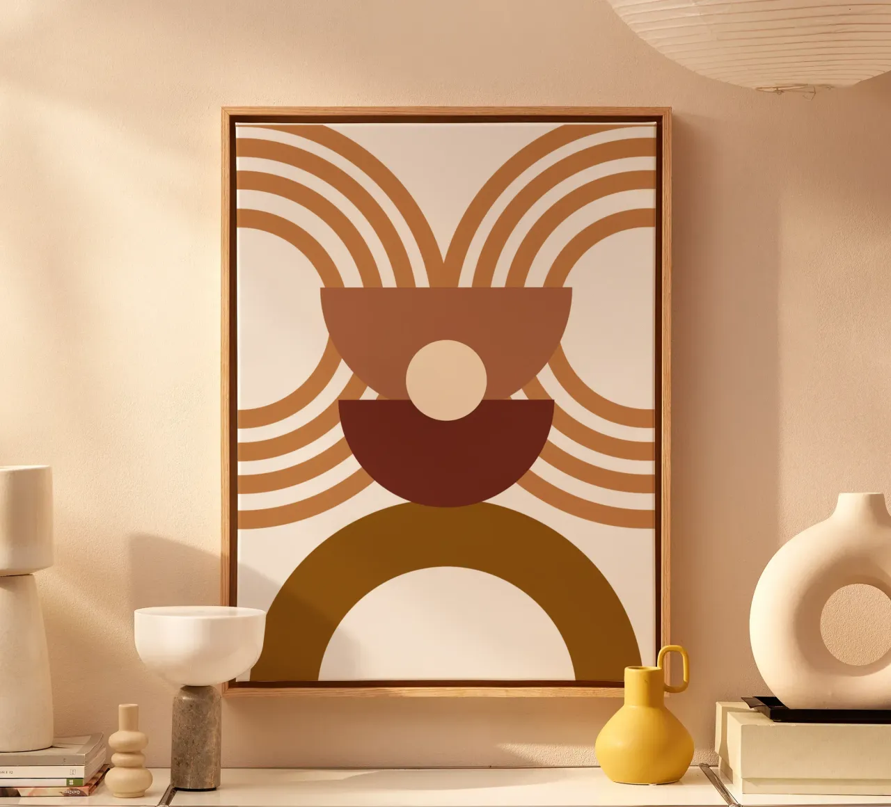 Boho Minimalist Modern Simple canvas by YSV MINIMALIST