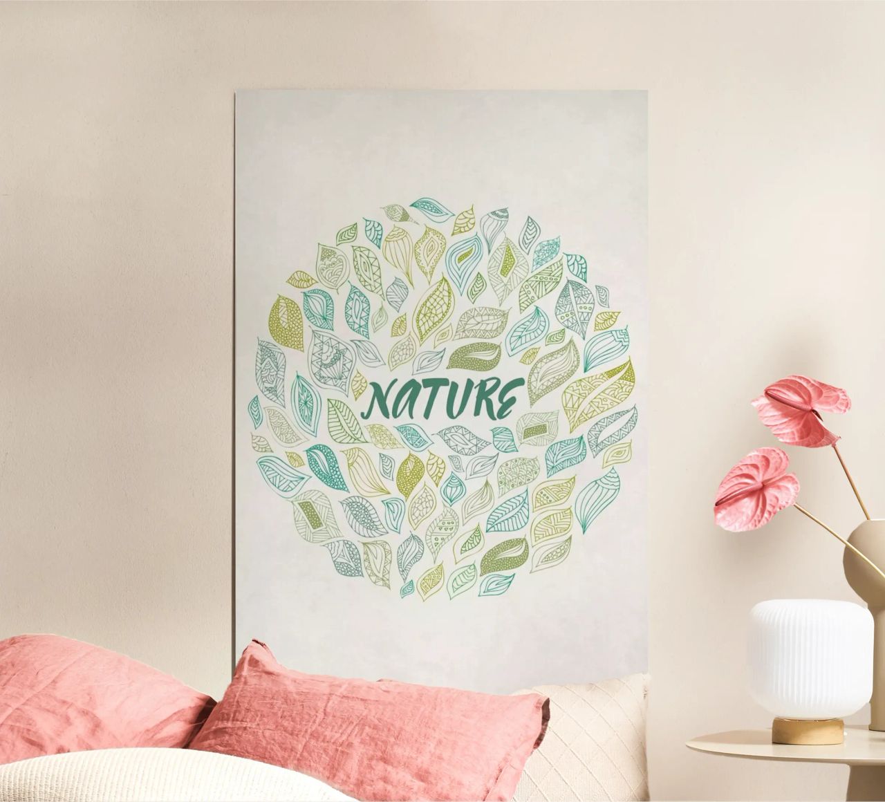Nature Earth Poster von Pom Graphic Design
