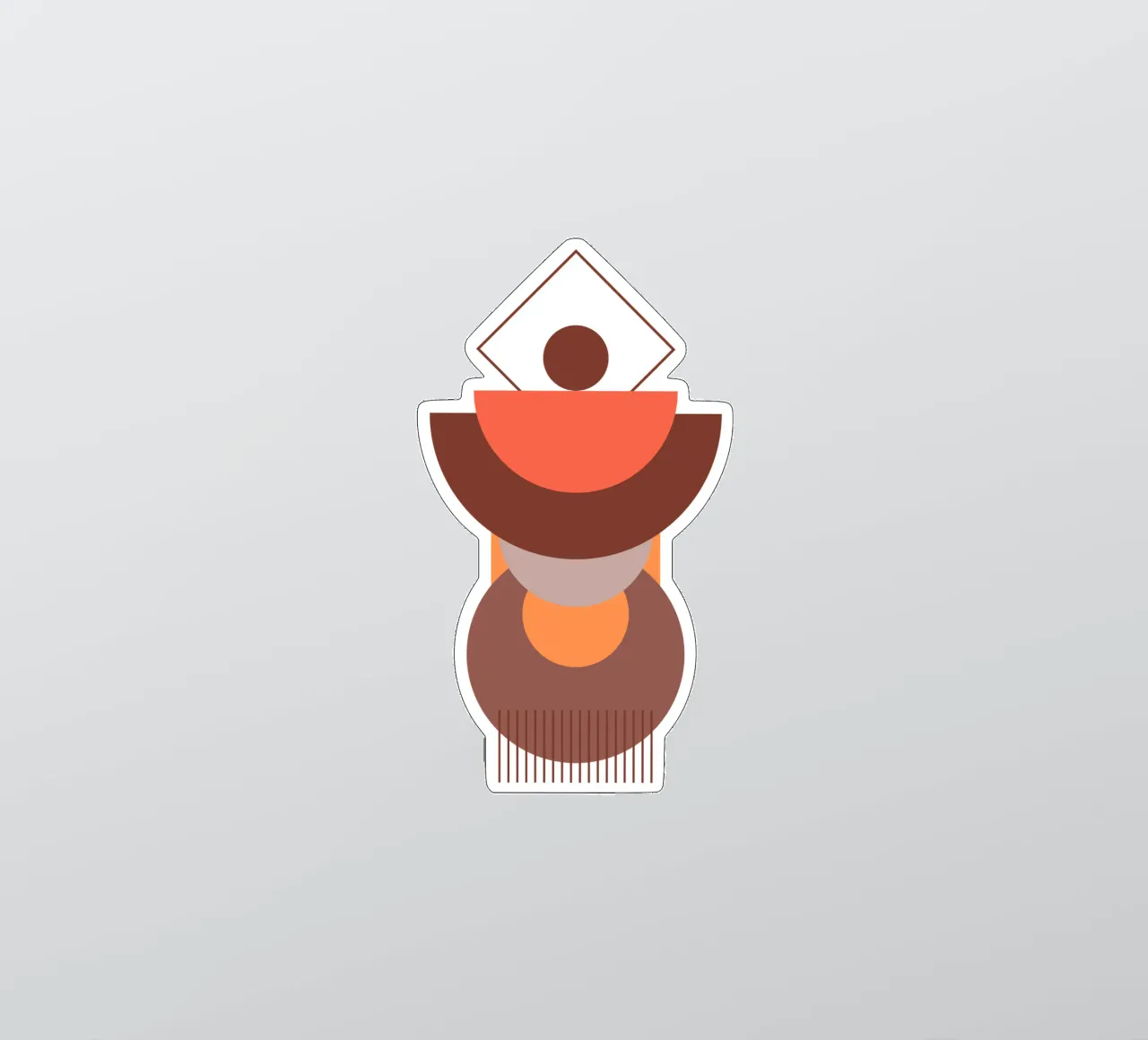 Boho Minimalist Modern Simple sticker by YSV MINIMALIST