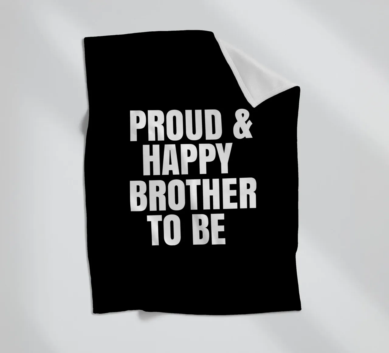 Proud and happy brother to be coperta in pile da happieeagle