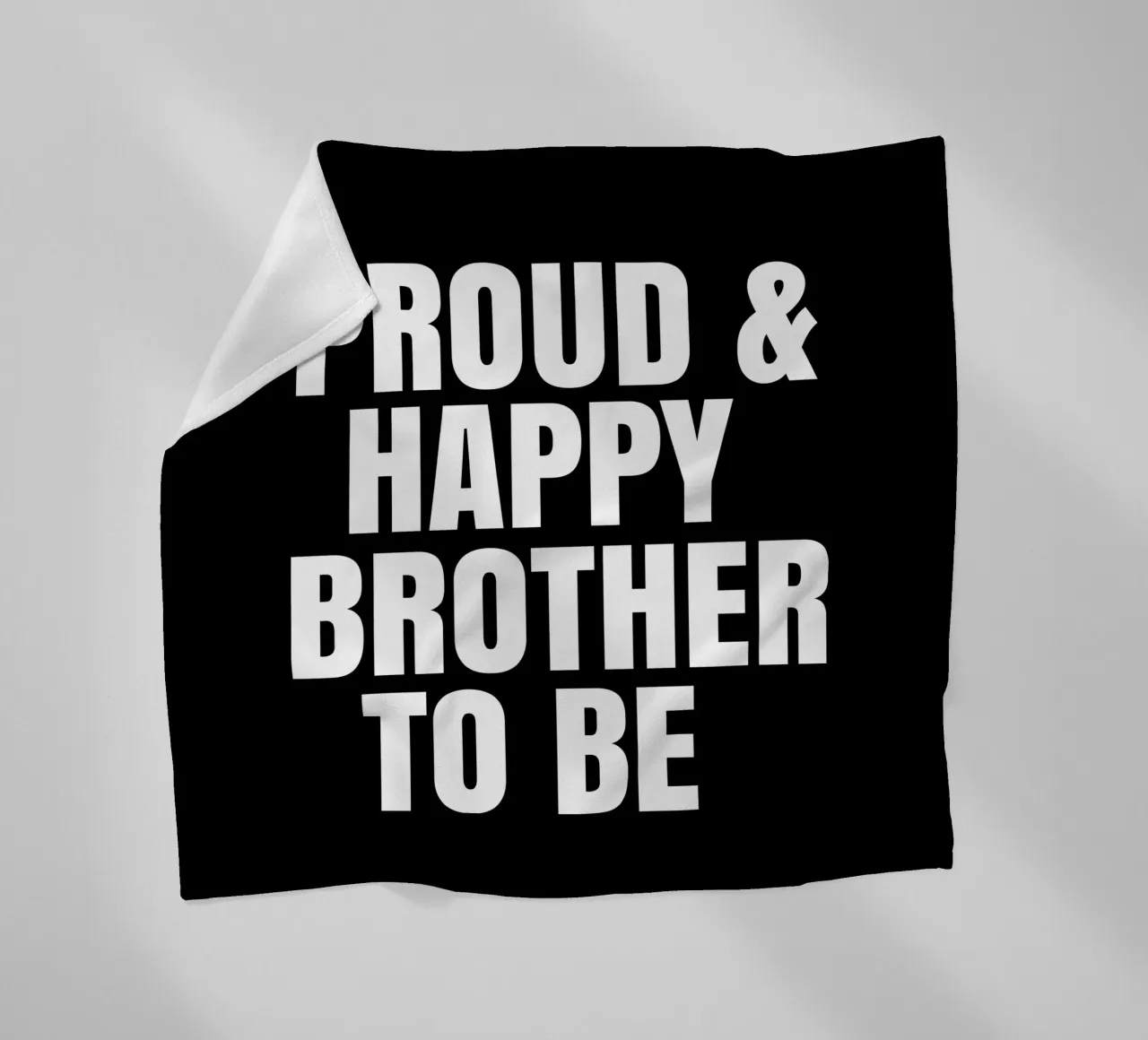 Proud and happy brother to be coperta in pile da happieeagle
