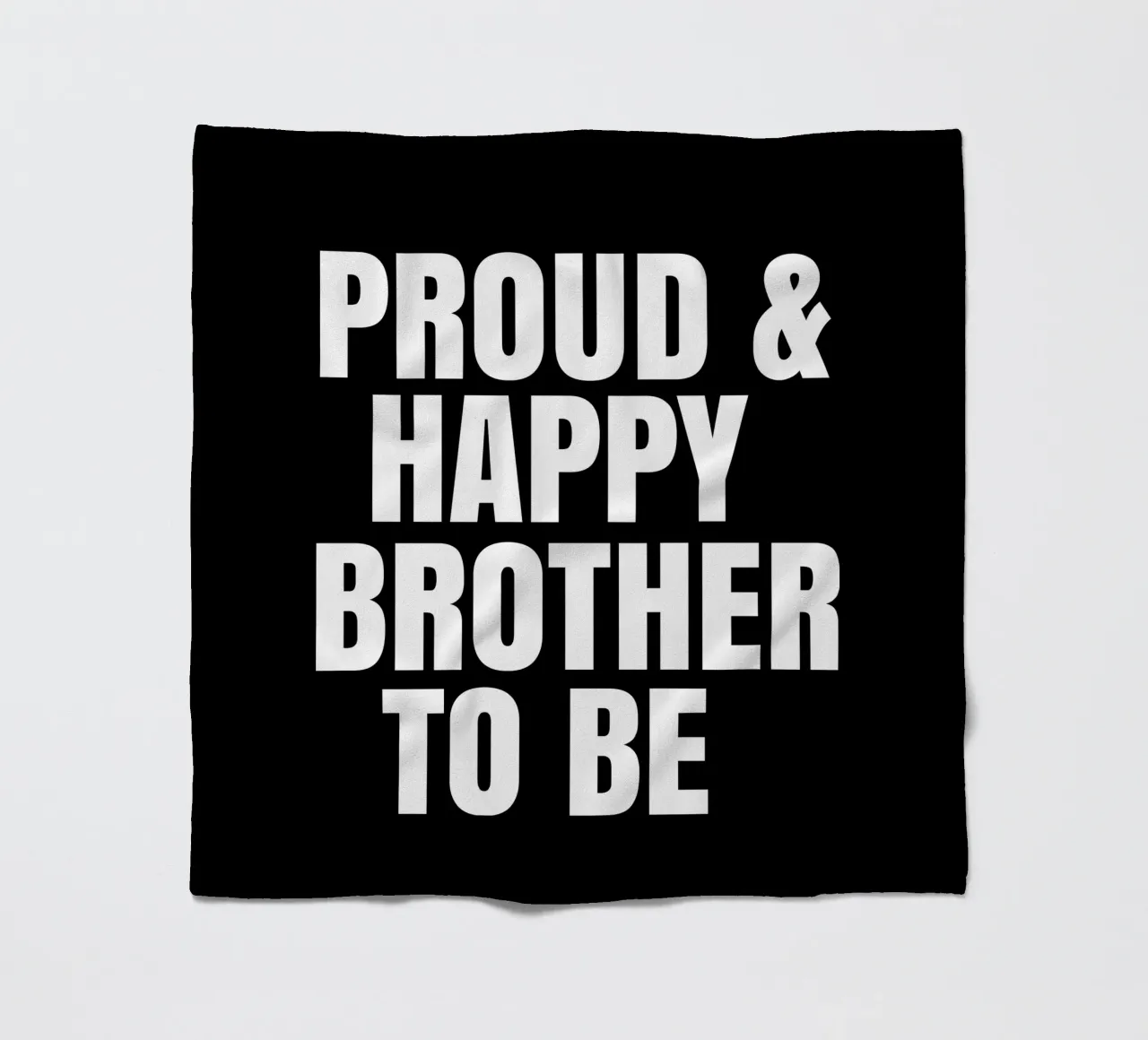 Proud and happy brother to be coperta in pile da happieeagle