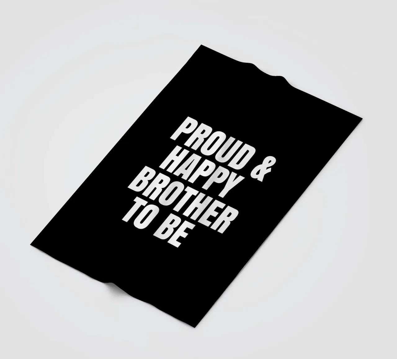 Proud and happy brother to be coperta in pile da happieeagle