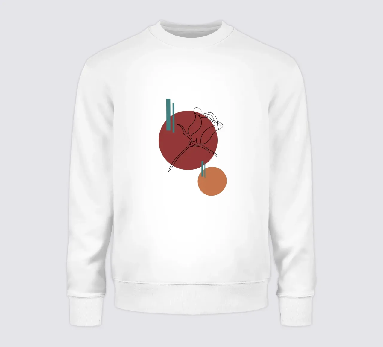 Boho Minimalist Modern Simple felpa da YSV MINIMALIST