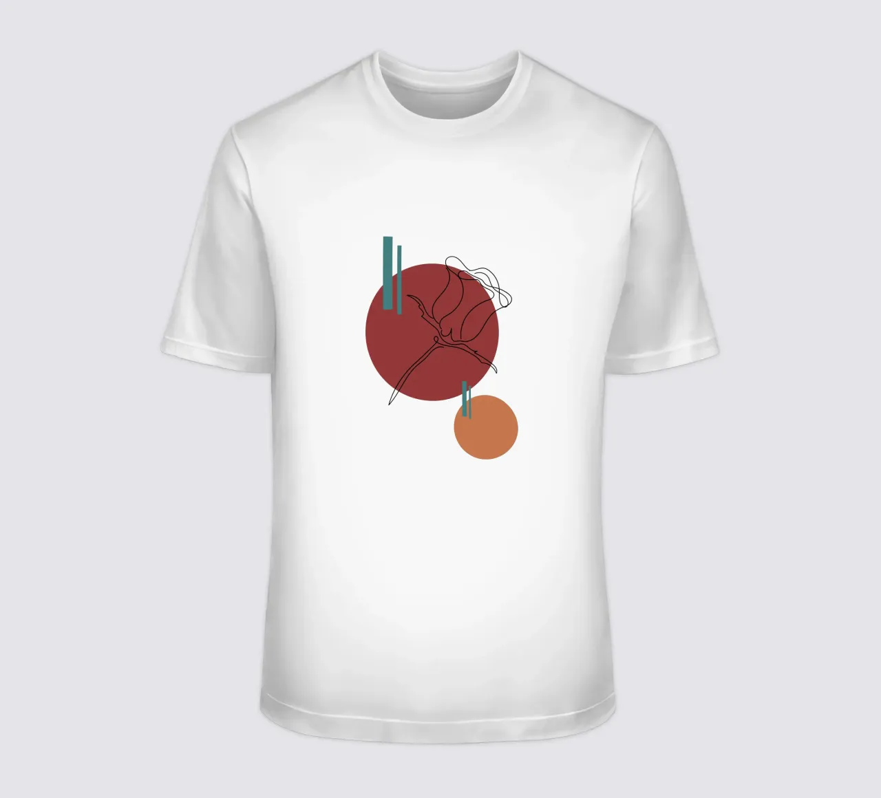 Boho Minimalist Modern Simple t-shirt da YSV MINIMALIST