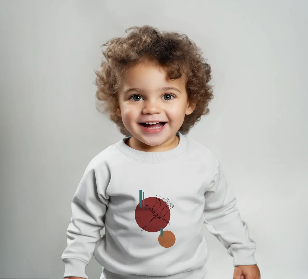 Boho Minimalist Modern Simple felpa neonato da YSV MINIMALIST