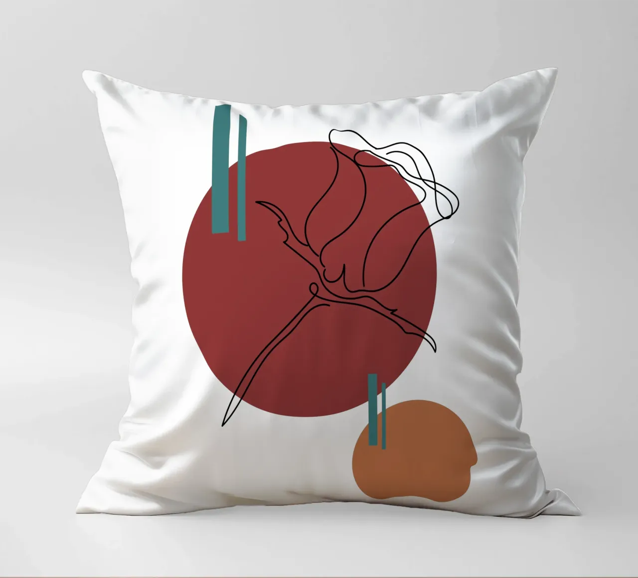 Boho Minimalist Modern Simple cuscino da YSV MINIMALIST