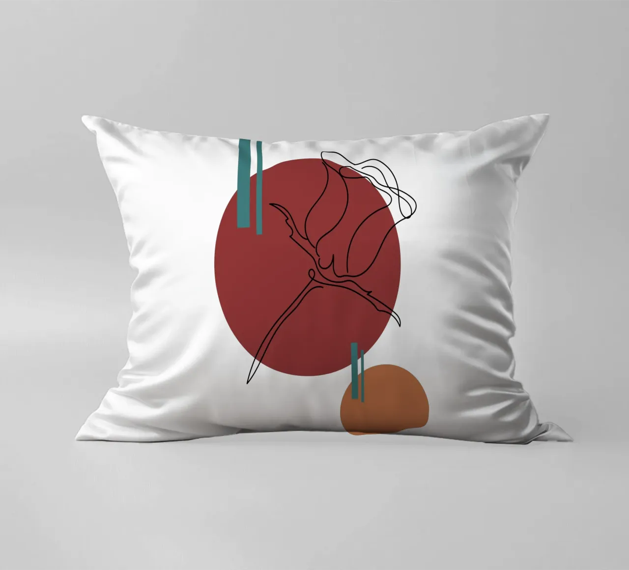 Boho Minimalist Modern Simple cuscino da YSV MINIMALIST