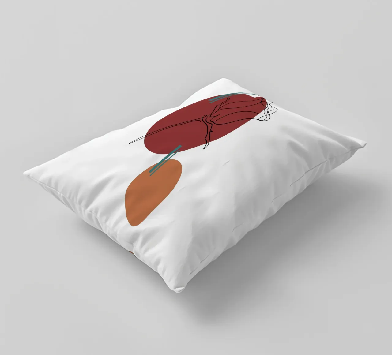 Boho Minimalist Modern Simple cuscino da YSV MINIMALIST