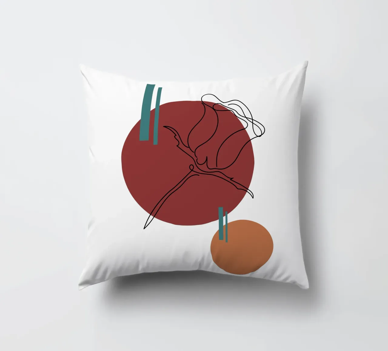 Boho Minimalist Modern Simple cuscino da YSV MINIMALIST