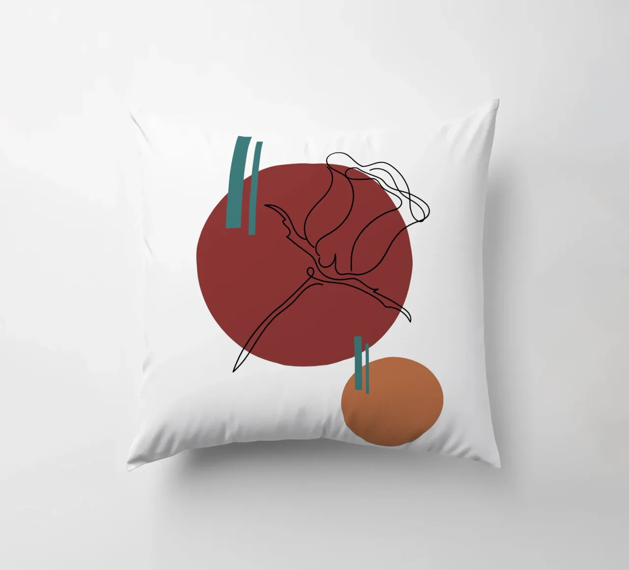 Boho Minimalist Modern Simple cuscino da YSV MINIMALIST