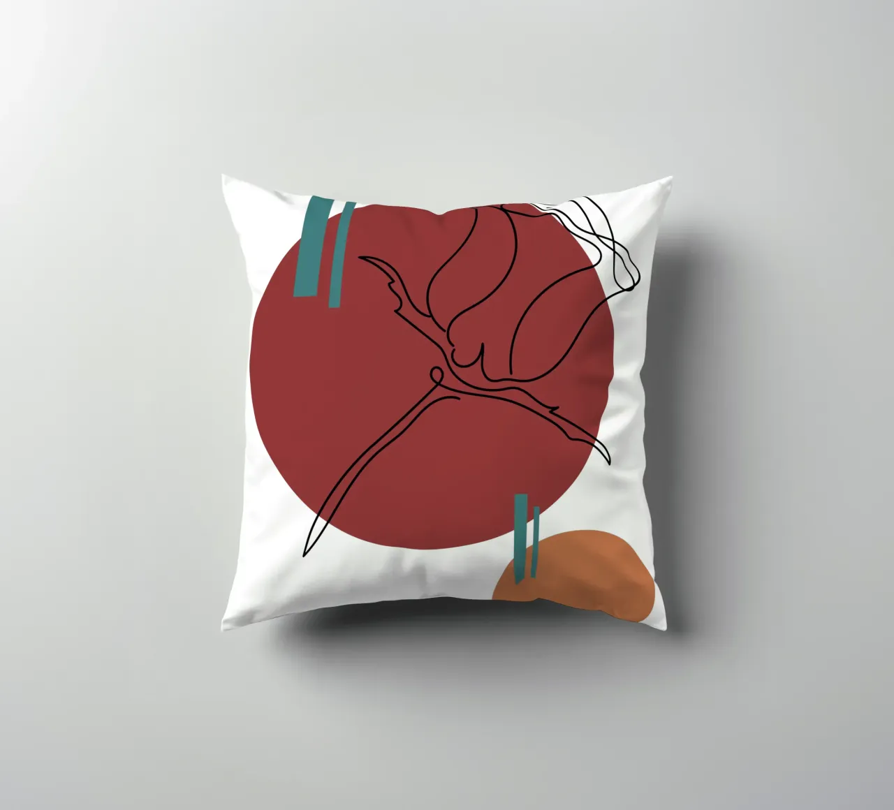 Boho Minimalist Modern Simple cuscino da YSV MINIMALIST