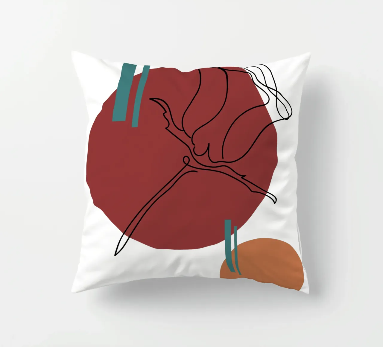 Boho Minimalist Modern Simple cuscino da YSV MINIMALIST