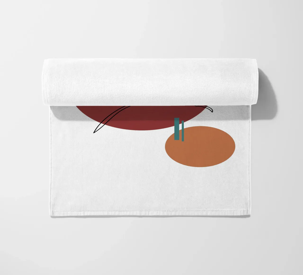 Boho Minimalist Modern Simple telo mare da YSV MINIMALIST