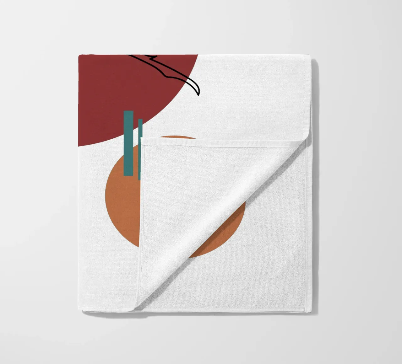 Boho Minimalist Modern Simple telo mare da YSV MINIMALIST