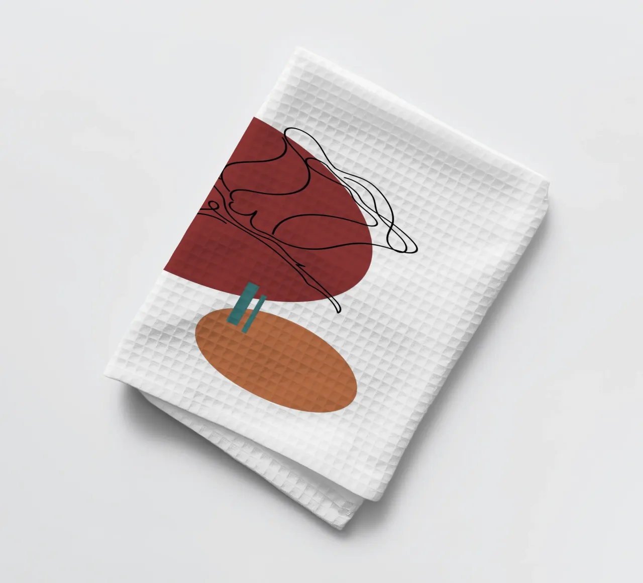 Boho Minimalist Modern Simple canovaccio da cucina da YSV MINIMALIST