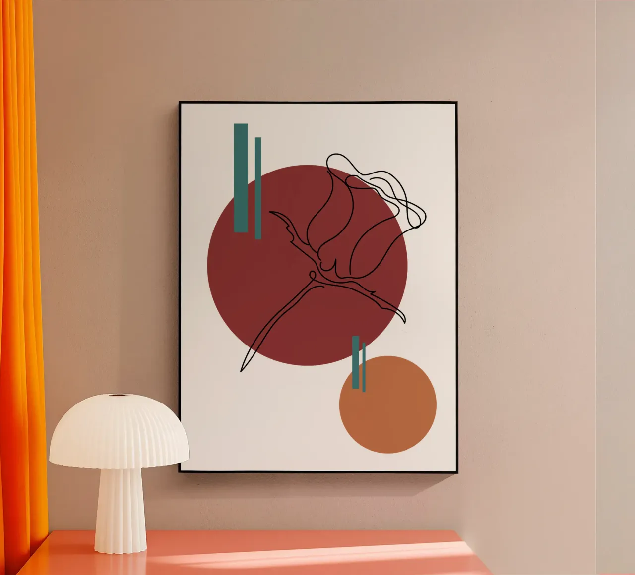 Boho Minimalist Modern Simple plexiglass da YSV MINIMALIST