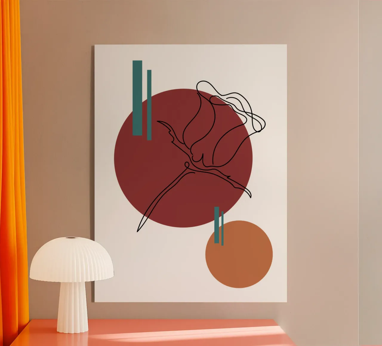 Boho Minimalist Modern Simple plexiglass da YSV MINIMALIST